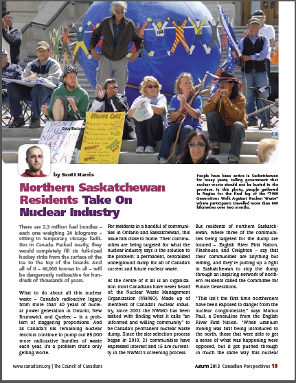 Northern Saskatchewan Residents Take On Nuclear Industry