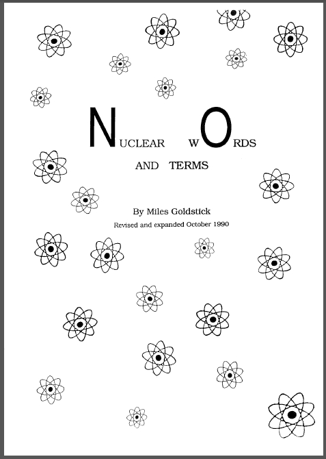 Nuclear Words and Terms