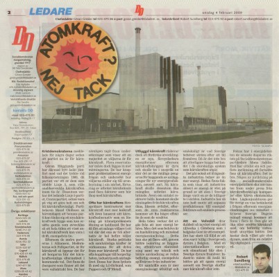 Ny Atomkraft? Nej tack!