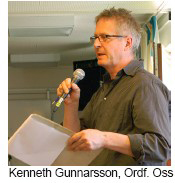 Kenneth Gunnarsson, Oss