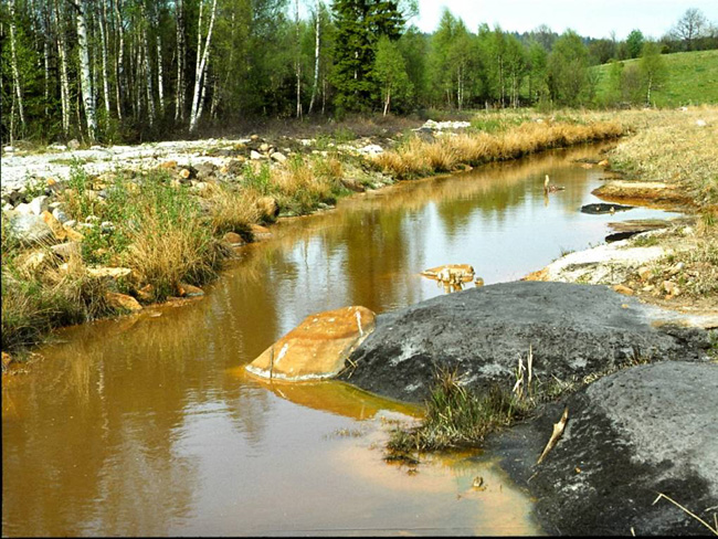 6. Run-off from the waste deposit.